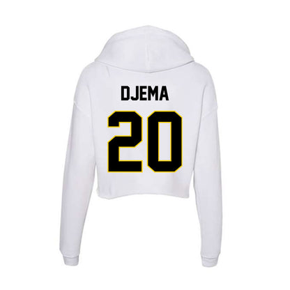 Centre College - NCAA Men's Basketball : Johnny Djema - Women's Crop Fleece Hoodie-1