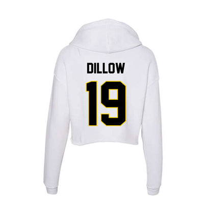 Centre College - NCAA Football : Jackson Dillow - Women's Crop Fleece Hoodie-1