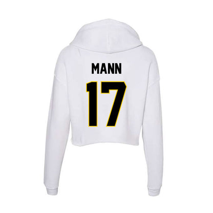 Centre College - NCAA Women's Soccer : Ella Mann - Women's Crop Fleece Hoodie-1