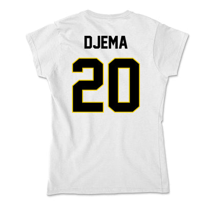 Centre College - NCAA Men's Basketball : Johnny Djema - Soft Style Women’s T-Shirt-1