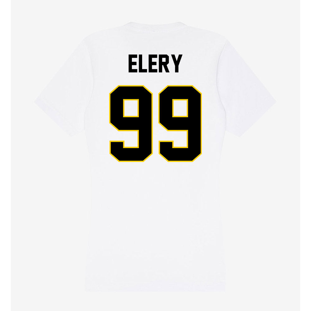 Centre College - NCAA Football : DeVaughn Elery - Women's V-Neck T-Shirt-1