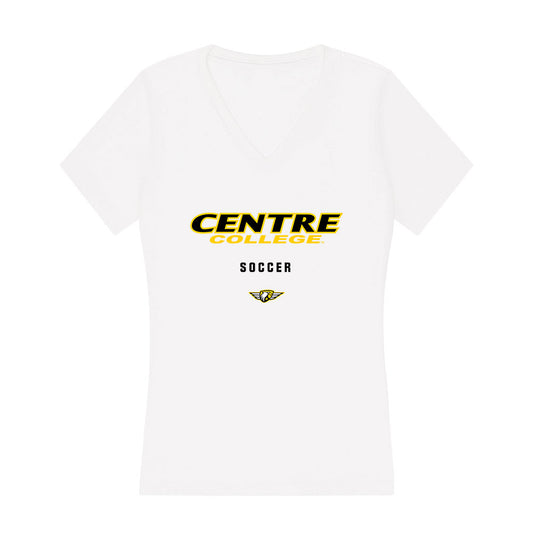 Centre College - NCAA Women's Soccer : Meg Ralston - Women's V-Neck T-Shirt-0