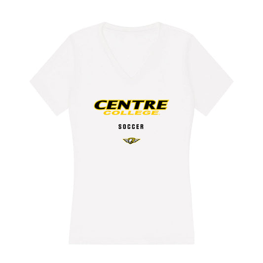 Centre College - NCAA Women's Soccer : Brooke Beasley - Women's V-Neck T-Shirt-0