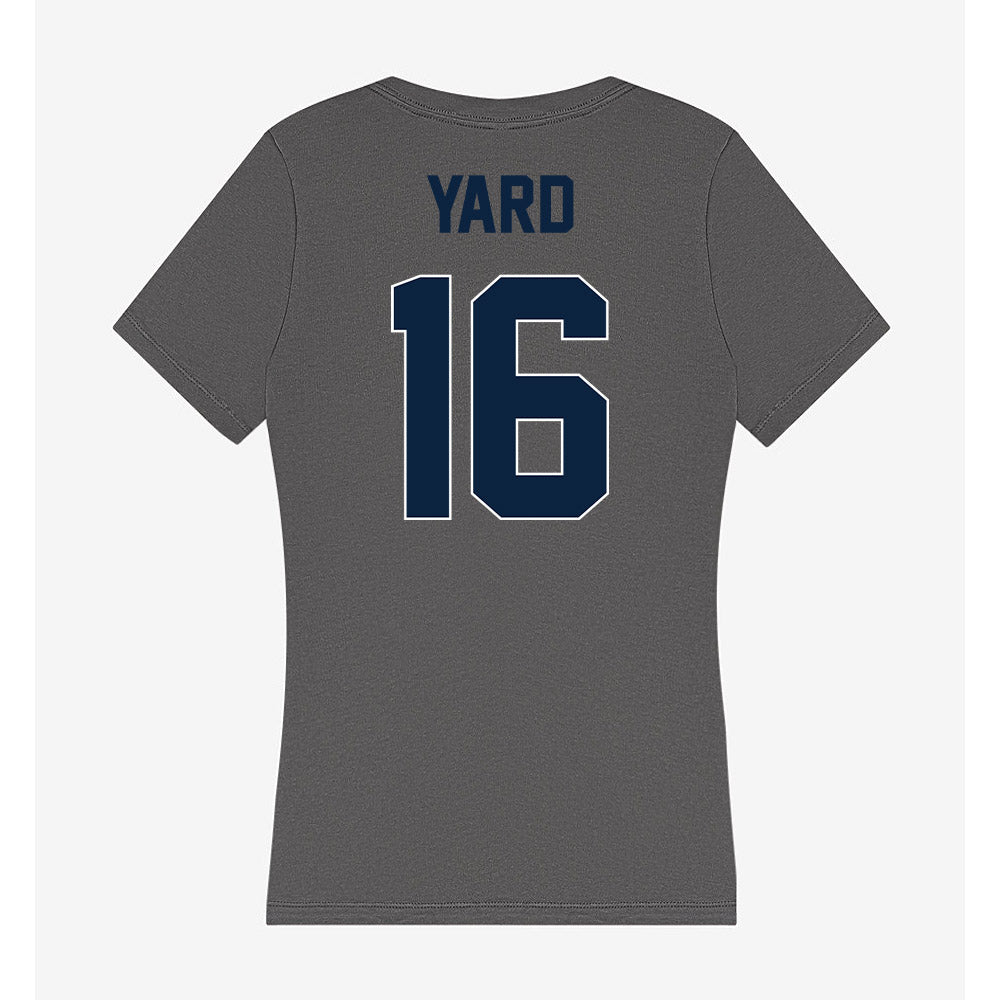Xavier - NCAA Women's Lacrosse : Cameron Yard - Women's V-Neck T-Shirt-1