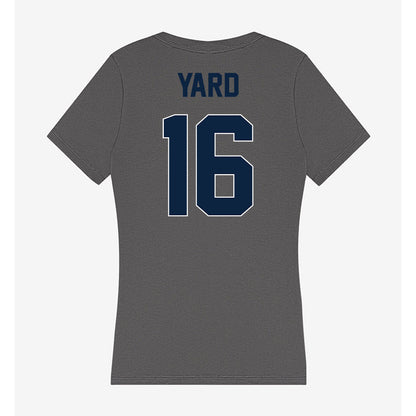 Xavier - NCAA Women's Lacrosse : Cameron Yard - Women's V-Neck T-Shirt-1