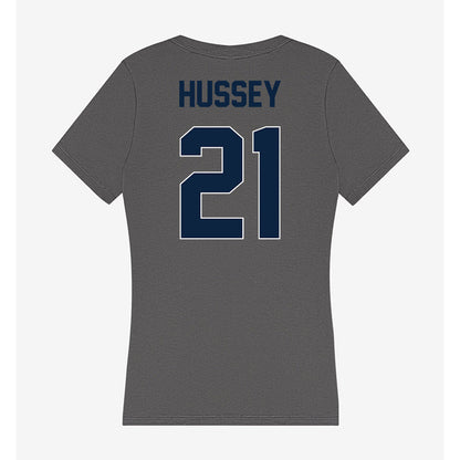 Xavier - NCAA Baseball : Ryan Hussey - Women's V-Neck T-Shirt-1