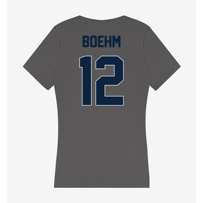 Xavier - NCAA Women's Volleyball : McKinley Boehm - Women's V-Neck T-Shirt-1