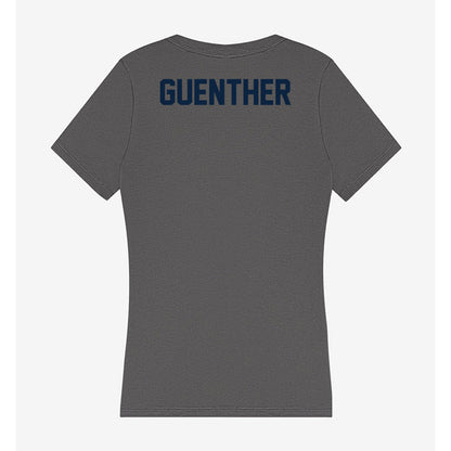 Xavier - NCAA Men's Swimming & Diving : Zakary Guenther - Women's V-Neck T-Shirt-1