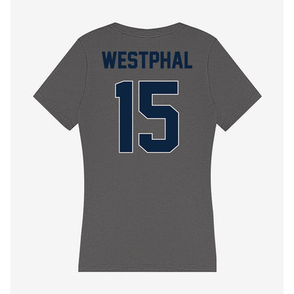 Xavier - NCAA Men's Basketball : Kason Westphal - Women's V-Neck T-Shirt-1