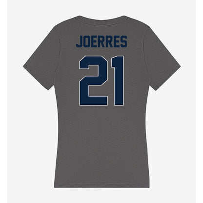 Xavier - NCAA Women's Lacrosse : Addi Joerres - Women's V-Neck T-Shirt-1