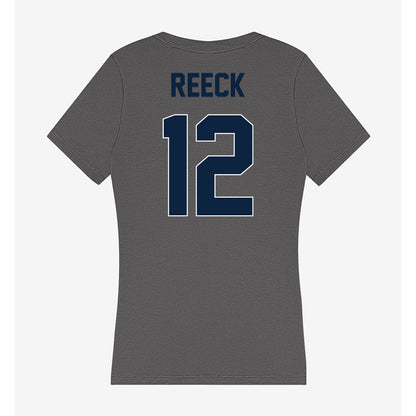 Xavier - NCAA Women's Lacrosse : Haley Reeck - Women's V-Neck T-Shirt-1