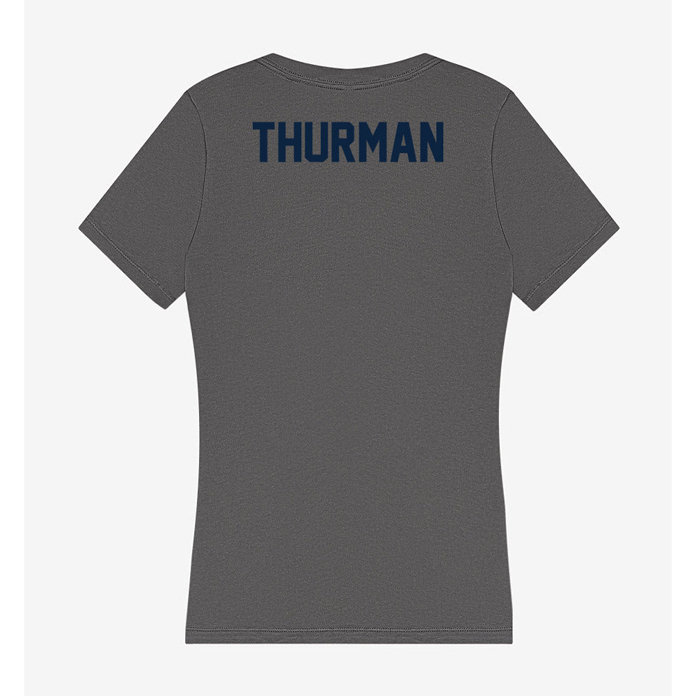 Xavier - NCAA Women's Cross Country : Anna Thurman - Women's V-Neck T-Shirt-1