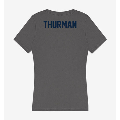 Xavier - NCAA Women's Cross Country : Anna Thurman - Women's V-Neck T-Shirt-1