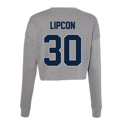 Xavier - NCAA Women's Soccer : Sami Lipcon - Women's Cropped Crew Fleece-1