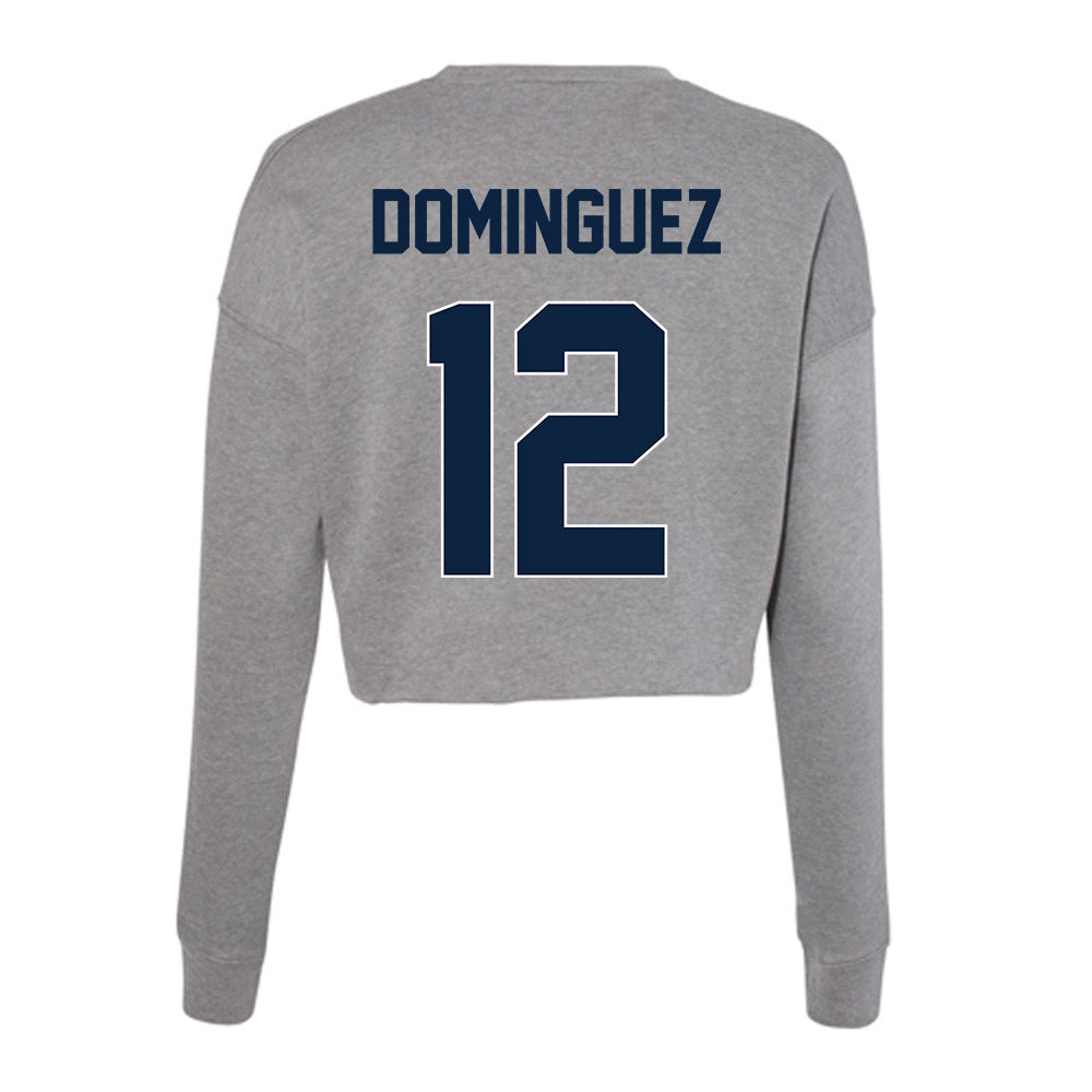 Xavier - NCAA Men's Basketball : Ruben Dominguez - Women's Cropped Crew Fleece-1