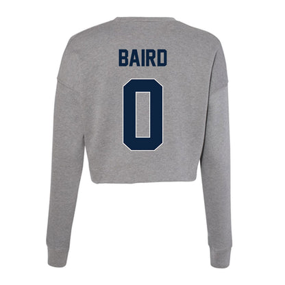 Xavier - NCAA Women's Track & Field : Brittany Baird - Women's Cropped Crew Fleece-1