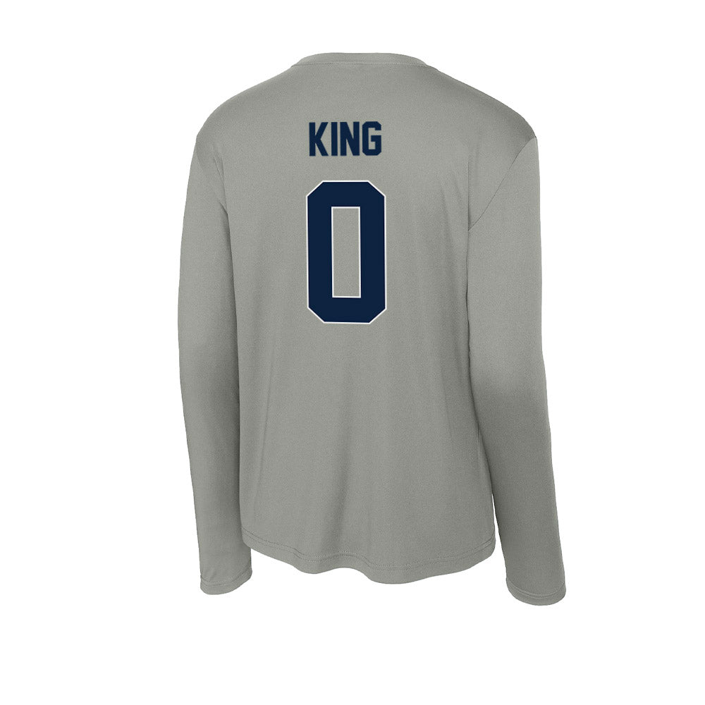 Xavier - NCAA Baseball : Alex King - Activewear Long Sleeve T-Shirt-1