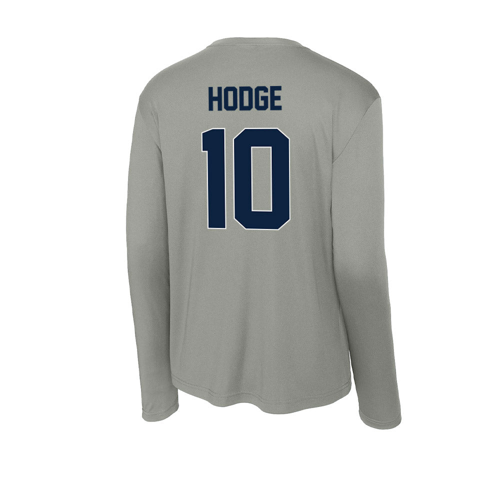Xavier - NCAA Women's Lacrosse : Brynley Hodge - Activewear Long Sleeve T-Shirt-1