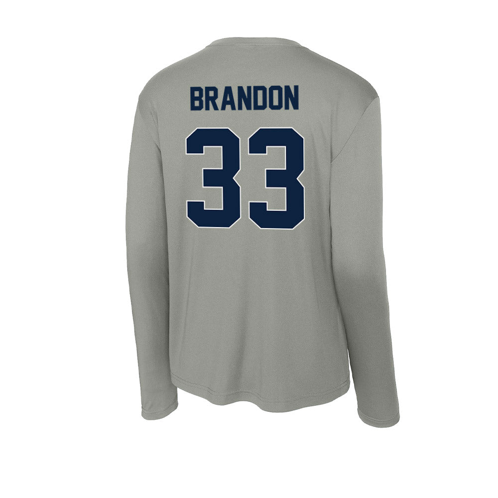 Xavier - NCAA Women's Lacrosse : Jada Brandon - Activewear Long Sleeve T-Shirt-1