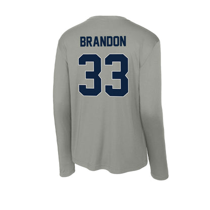 Xavier - NCAA Women's Lacrosse : Jada Brandon - Activewear Long Sleeve T-Shirt-1