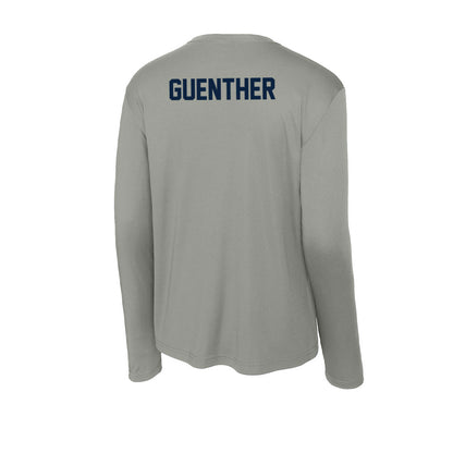 Xavier - NCAA Men's Swimming & Diving : Zakary Guenther - Activewear Long Sleeve T-Shirt-1