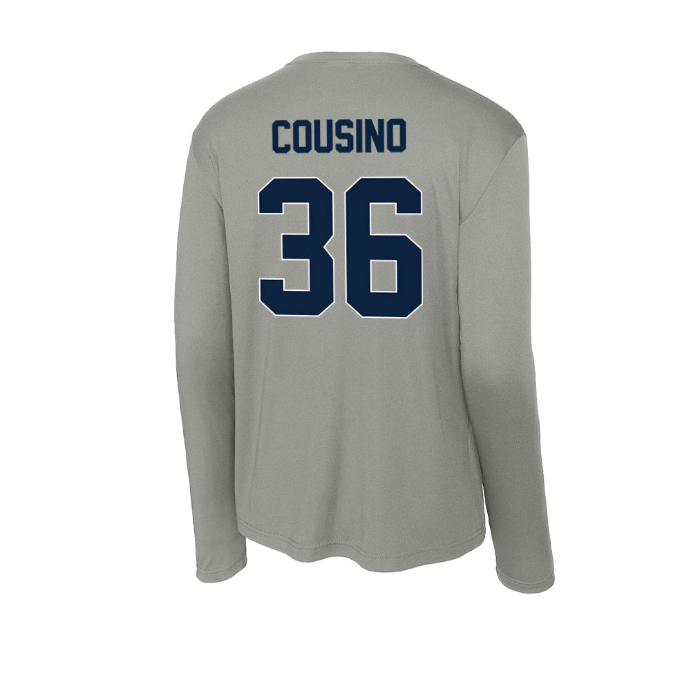 Xavier - NCAA Men's Soccer : Reece Cousino - Activewear Long Sleeve T-Shirt-1