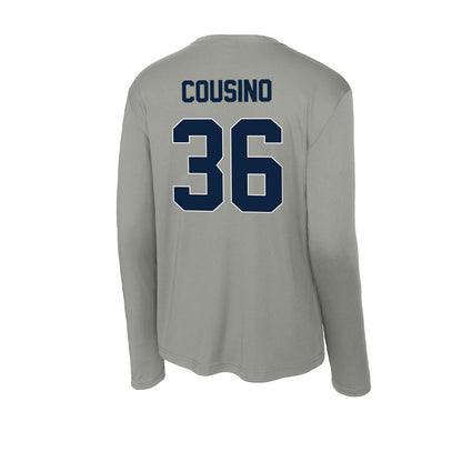 Xavier - NCAA Men's Soccer : Reece Cousino - Activewear Long Sleeve T-Shirt-1