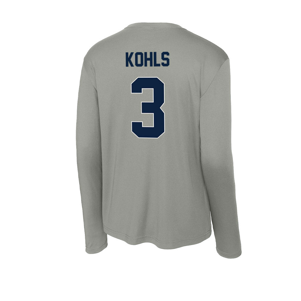 Xavier - NCAA Women's Soccer : Peyton Kohls - Activewear Long Sleeve T-Shirt-1