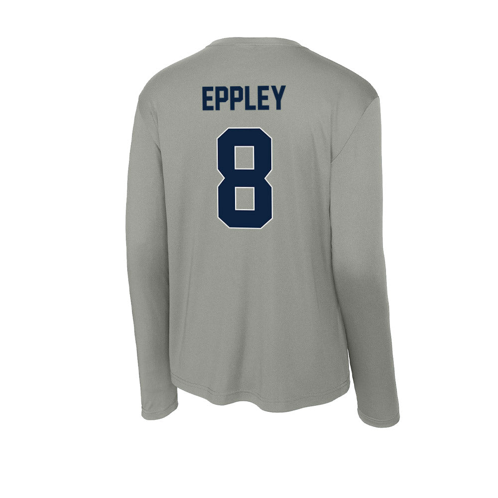 Xavier - NCAA Baseball : Sam Eppley - Activewear Long Sleeve T-Shirt-1