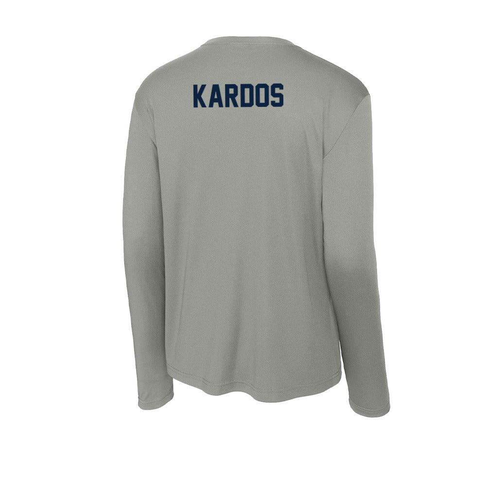 Xavier - NCAA Men's Cross Country : Chris Kardos - Activewear Long Sleeve T-Shirt-1