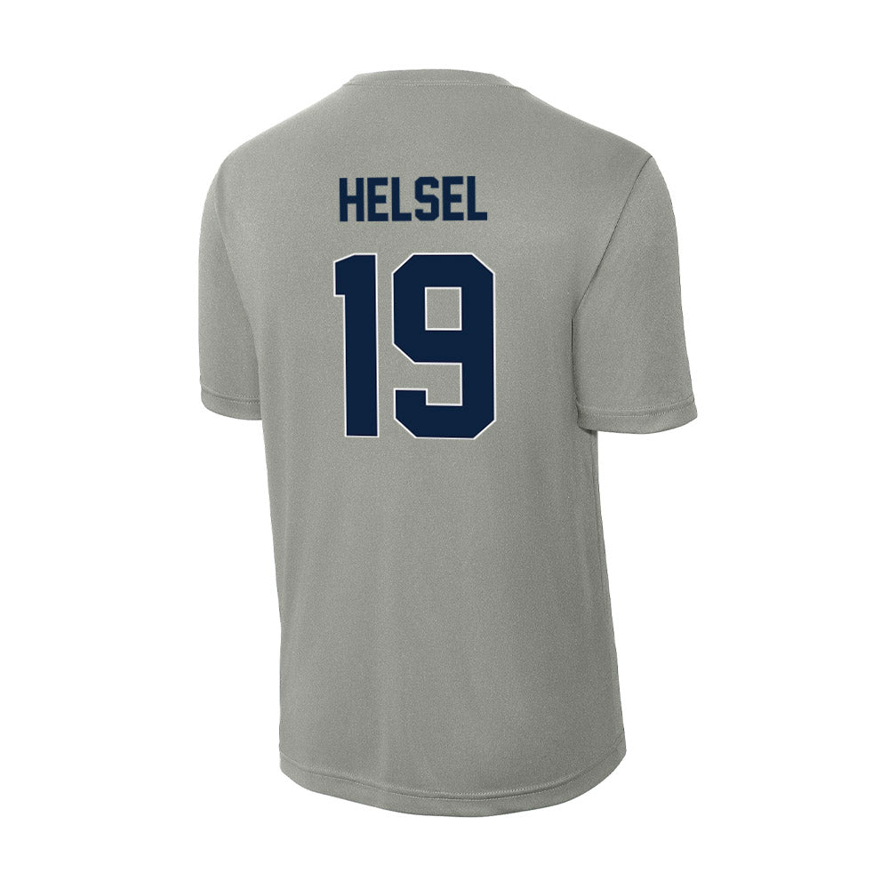 Xavier - NCAA Baseball : Garrett Helsel - Activewear T-Shirt-1