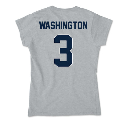 Xavier - NCAA Men's Basketball : Tru Washington - Soft Style Women’s T-Shirt-1