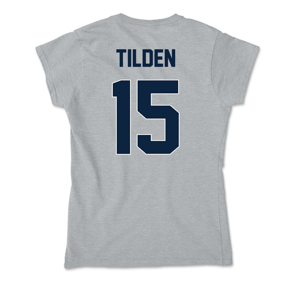 Xavier - NCAA Women's Volleyball : Ava Tilden - Soft Style Women’s T-Shirt-1