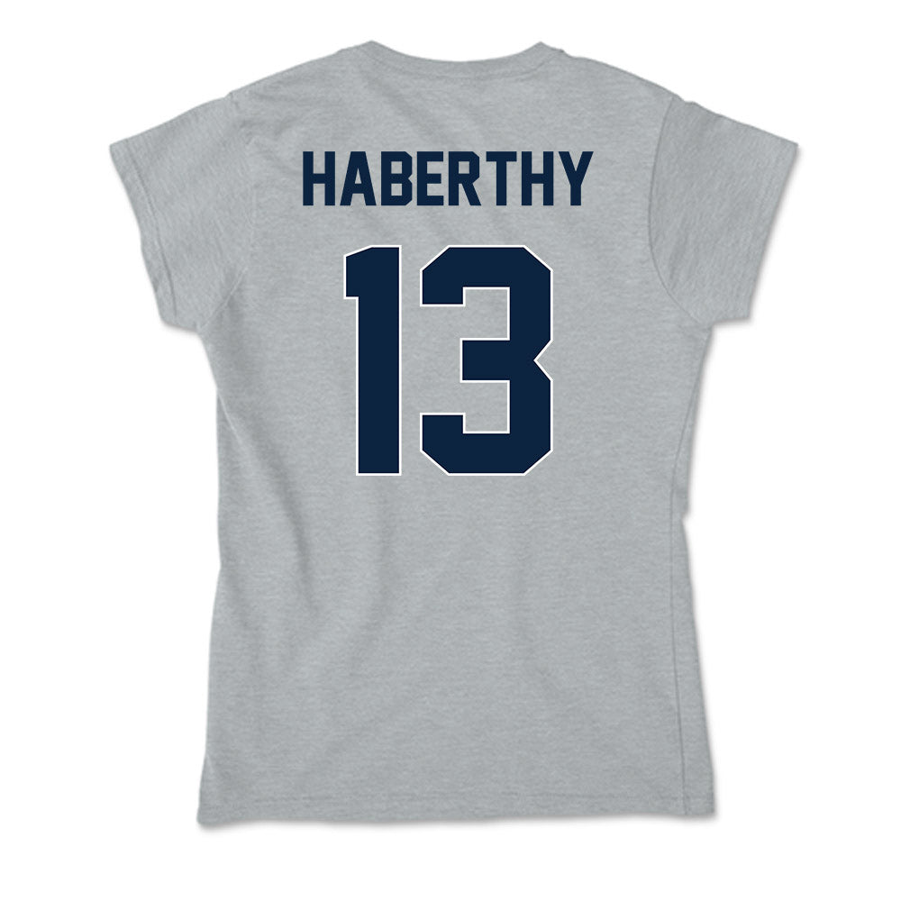 Xavier - NCAA Women's Volleyball : Addie Haberthy - Soft Style Women’s T-Shirt-1