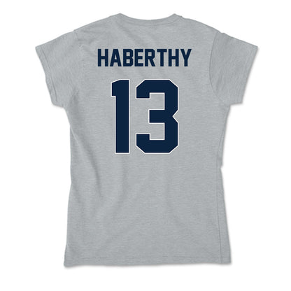 Xavier - NCAA Women's Volleyball : Addie Haberthy - Soft Style Women’s T-Shirt-1