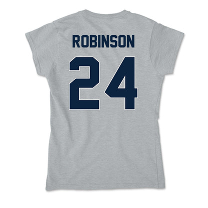 Xavier - NCAA Baseball : Cooper Robinson - Soft Style Women’s T-Shirt-1
