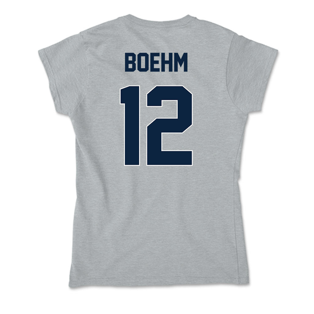 Xavier - NCAA Women's Volleyball : McKinley Boehm - Soft Style Women’s T-Shirt-1