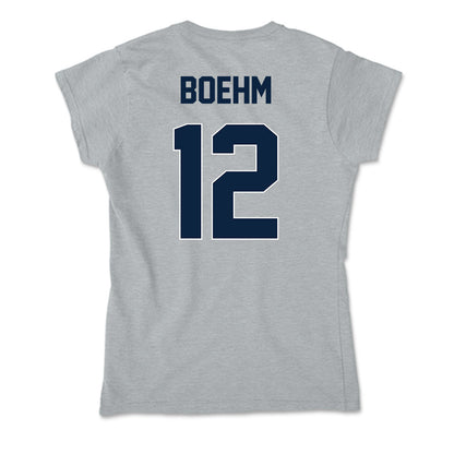 Xavier - NCAA Women's Volleyball : McKinley Boehm - Soft Style Women’s T-Shirt-1