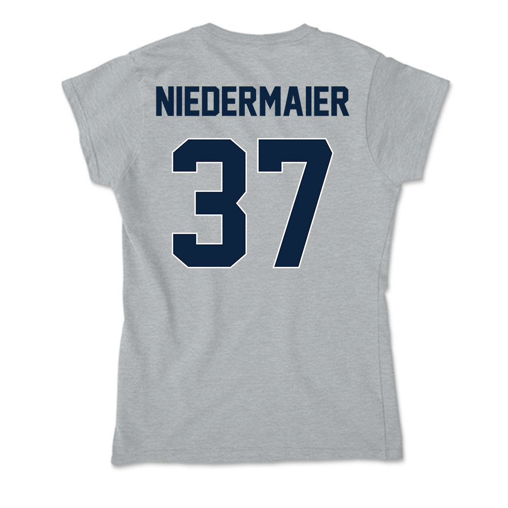 Xavier - NCAA Baseball : Roger Niedermaier - Soft Style Women’s T-Shirt-1