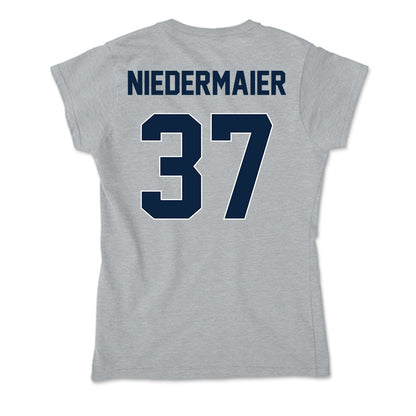 Xavier - NCAA Baseball : Roger Niedermaier - Soft Style Women’s T-Shirt-1
