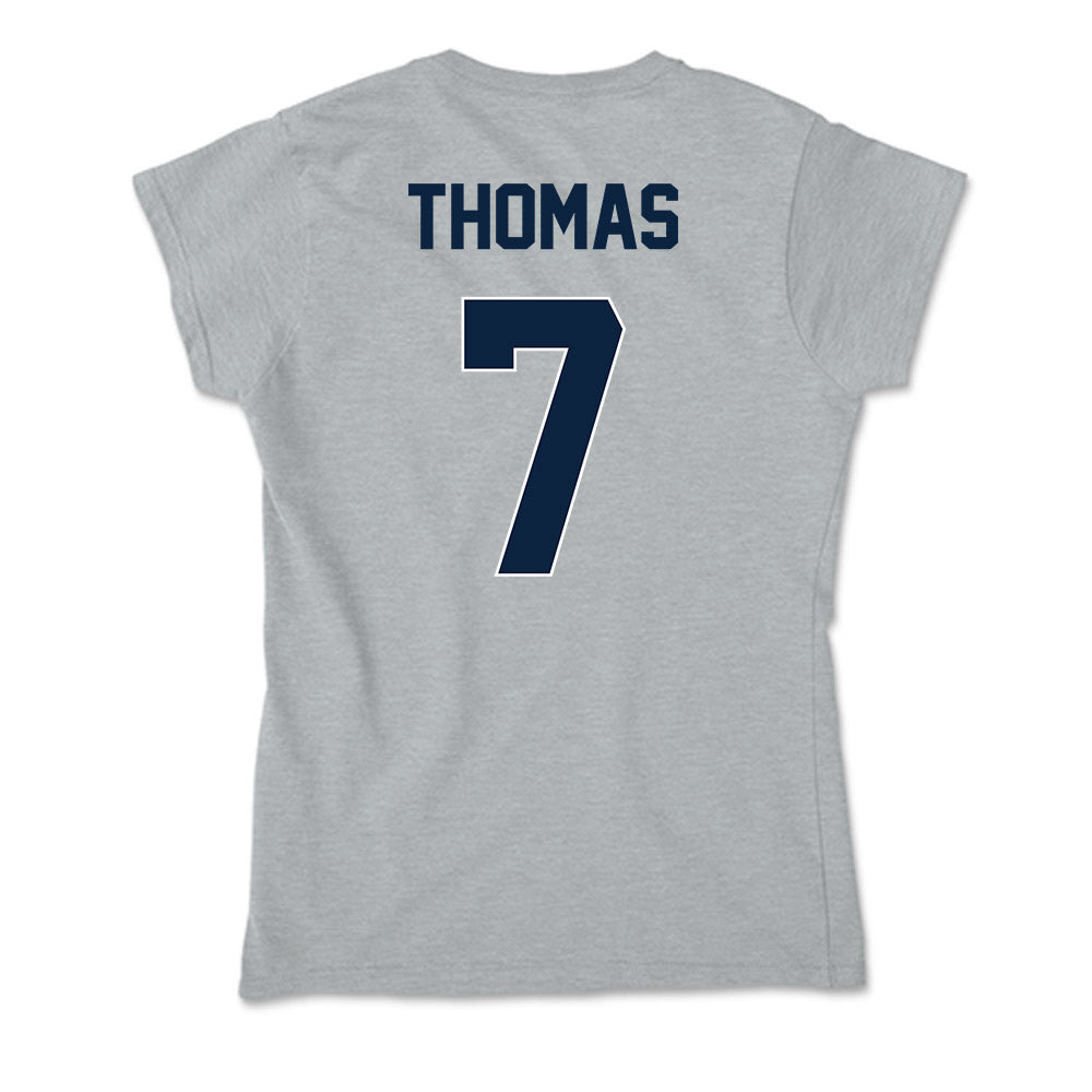 Xavier - NCAA Baseball : Tanner Thomas - Soft Style Women’s T-Shirt-1
