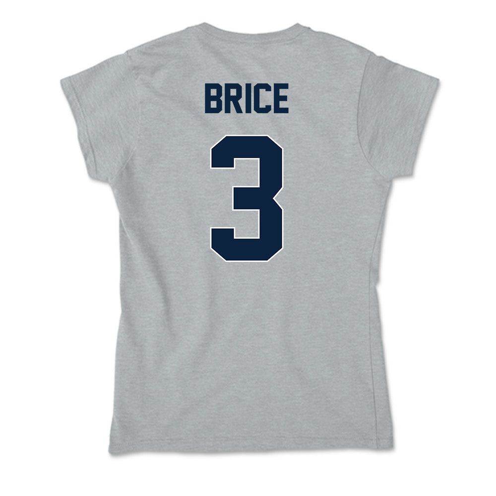 Xavier - NCAA Men's Soccer : Nolan Brice - Soft Style Women’s T-Shirt-1