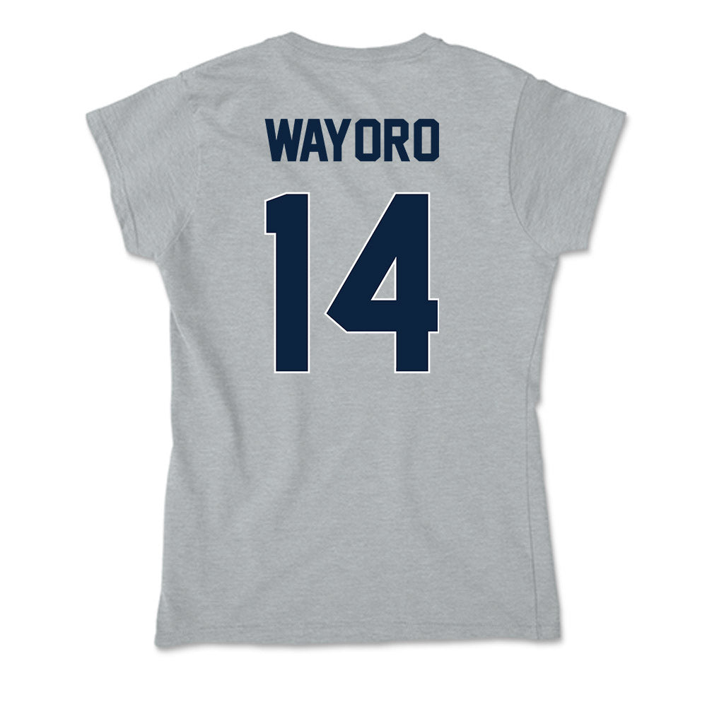 Xavier - NCAA Men's Soccer : Immanuel Wayoro - Soft Style Women’s T-Shirt-1