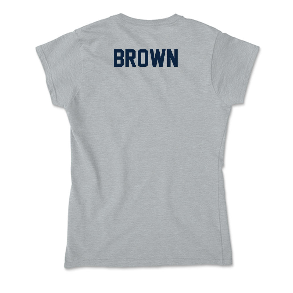 Xavier - NCAA Men's Track & Field : Rania Brown - Soft Style Women’s T-Shirt-1