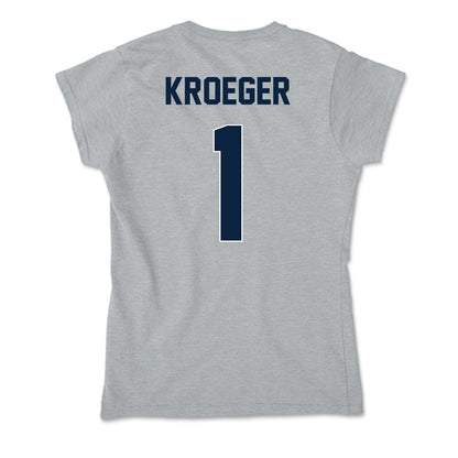 Xavier - NCAA Women's Volleyball : Sadie Kroeger - Soft Style Women’s T-Shirt-1