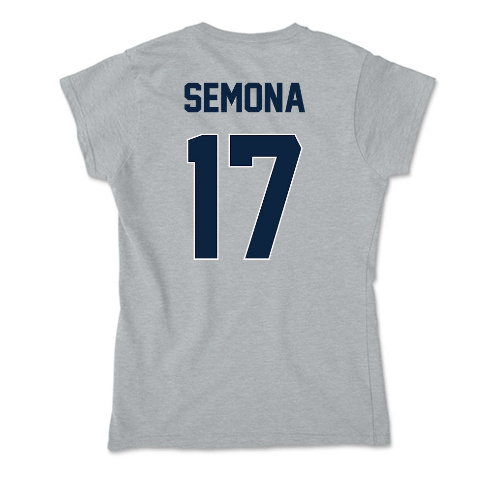 Xavier - NCAA Women's Volleyball : Gabby Semona - Soft Style Women’s T-Shirt-1
