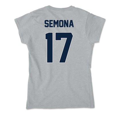 Xavier - NCAA Women's Volleyball : Gabby Semona - Soft Style Women’s T-Shirt-1