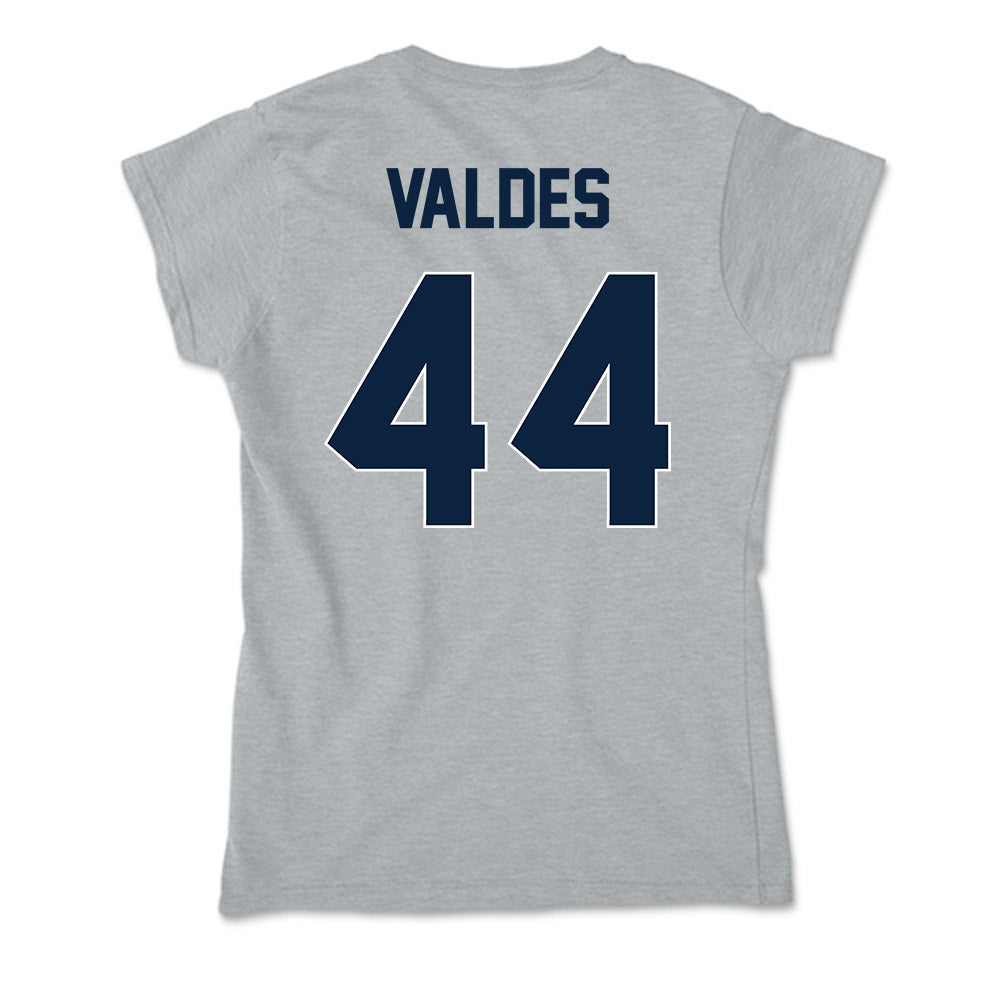 Xavier - NCAA Baseball : Jorge Valdes - Soft Style Women’s T-Shirt-1