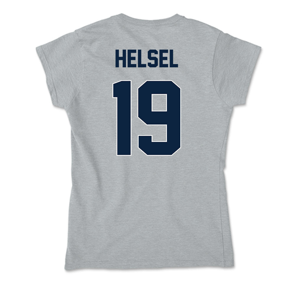 Xavier - NCAA Baseball : Garrett Helsel - Soft Style Women’s T-Shirt-1