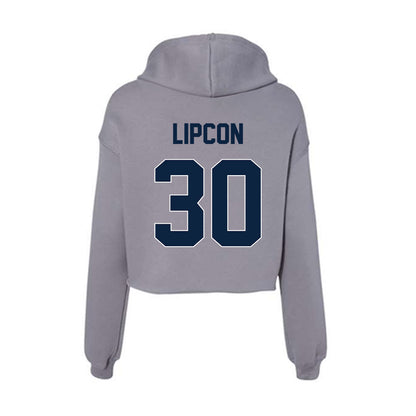 Xavier - NCAA Women's Soccer : Sami Lipcon - Women's Crop Fleece Hoodie-1